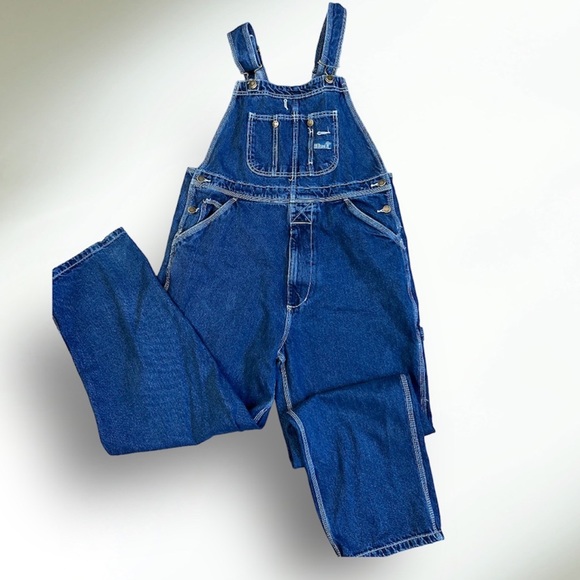 rural king Pants Denim Bib Overalls Poshmark